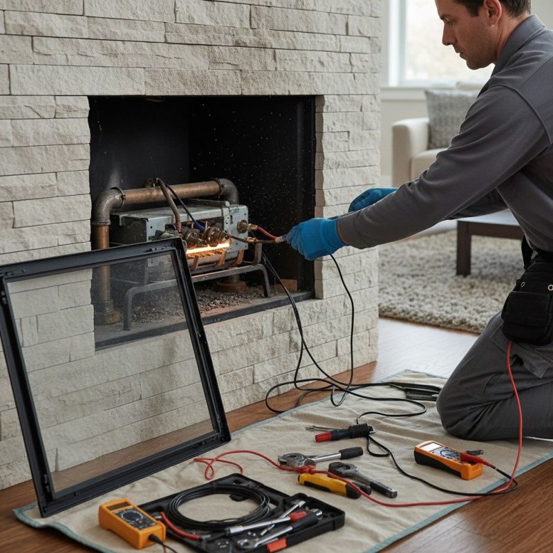 Gas Fireplace Remodeling